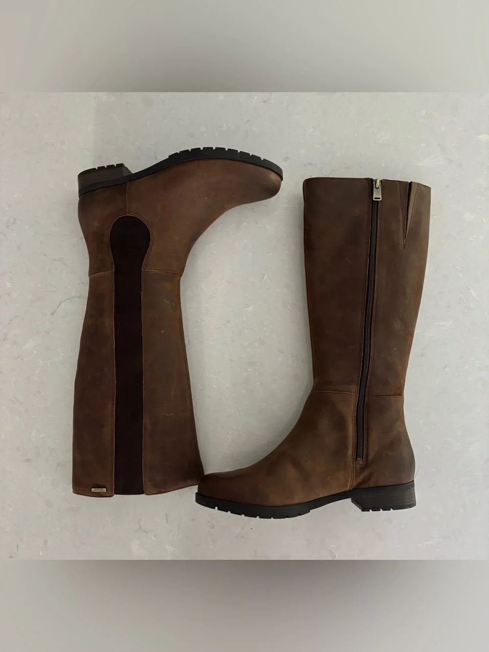 Rockport Tristina Tall Chelsea Leather Boots